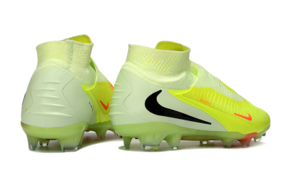 Nike Phantom 6 Elite High FG Football Boots - Yellow/Fluorescent Yellow/Neon Orange
