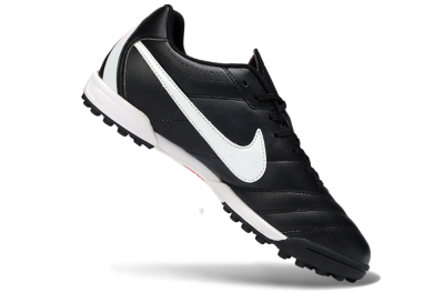 Nike Tiempo Legend 10 Elite TF Football Shoes - Black/White/Gray