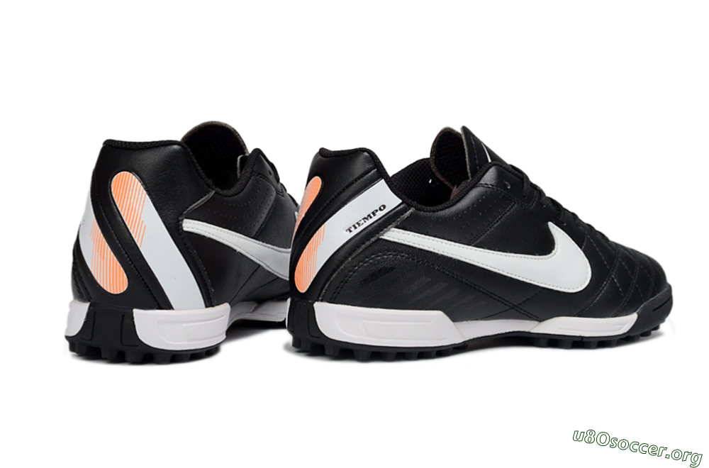 Nike Tiempo Legend 10 Elite TF Football Shoes - Black/White/Gray 6