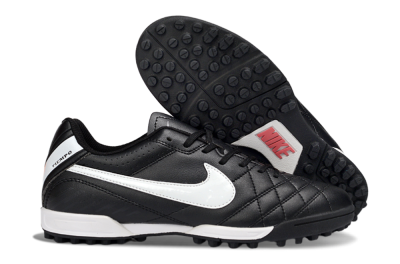 Nike Tiempo Legend 10 Elite TF Football Shoes - Black/White/Gray
