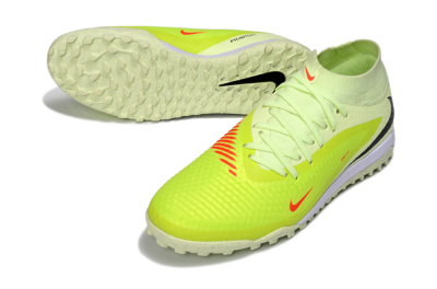 Nike Phantom 6 Elite High TF Football Shoes - Yellow/Electric Lemon/Neon Green