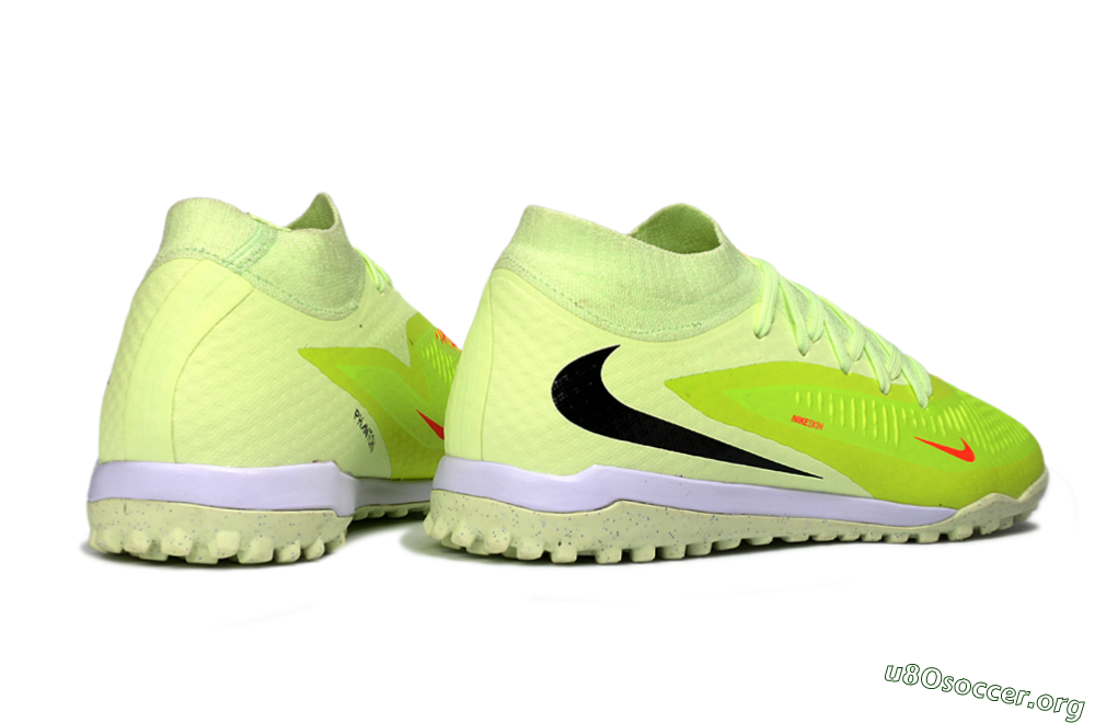 Nike Phantom 6 Elite High TF Football Shoes - Yellow/Electric Lemon/Neon Green 6