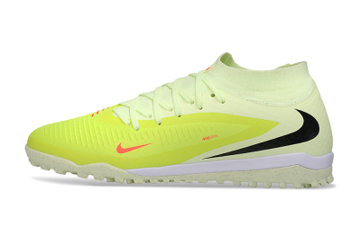 Nike Phantom 6 Elite High TF Football Shoes - Yellow/Electric Lemon/Neon Green