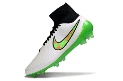 Nike Magista Obra FG Football Boots - White/Vibrant Green/Black