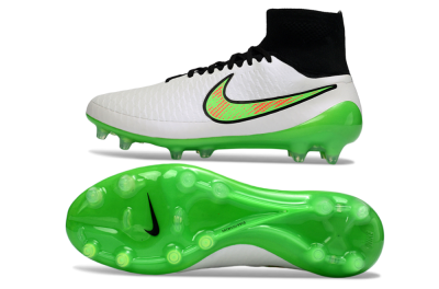 Nike Magista Obra FG Football Boots - White/Vibrant Green/Black
