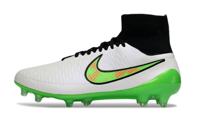 Nike Magista Obra FG Football Boots - White/Vibrant Green/Black