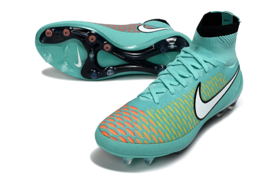 Nike Magista Obra FG Football Boots - Aqua/Coral Burst/Neon Black