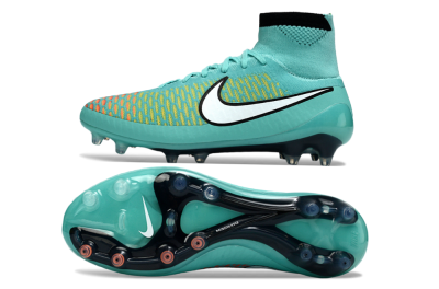 Nike Magista Obra FG Football Boots - Aqua/Coral Burst/Neon Black