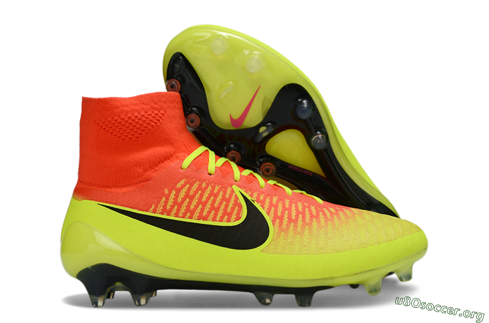 Nike Magista Obra FG Football Boots - Yellow/Electric Yellow/Fiery Orange 2