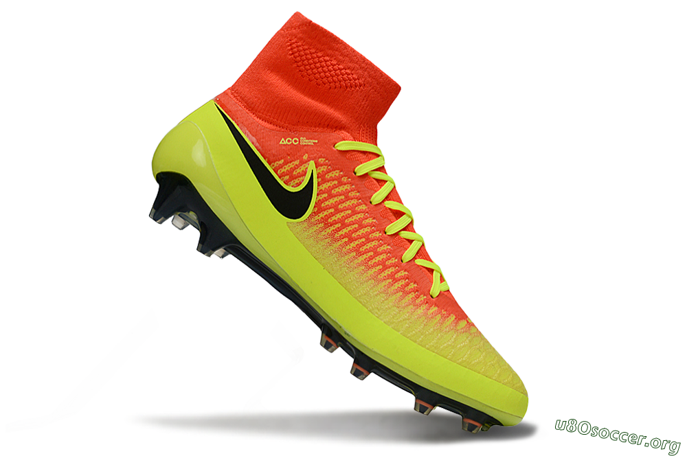 Nike Magista Obra FG Football Boots - Yellow/Electric Yellow/Fiery Orange 4