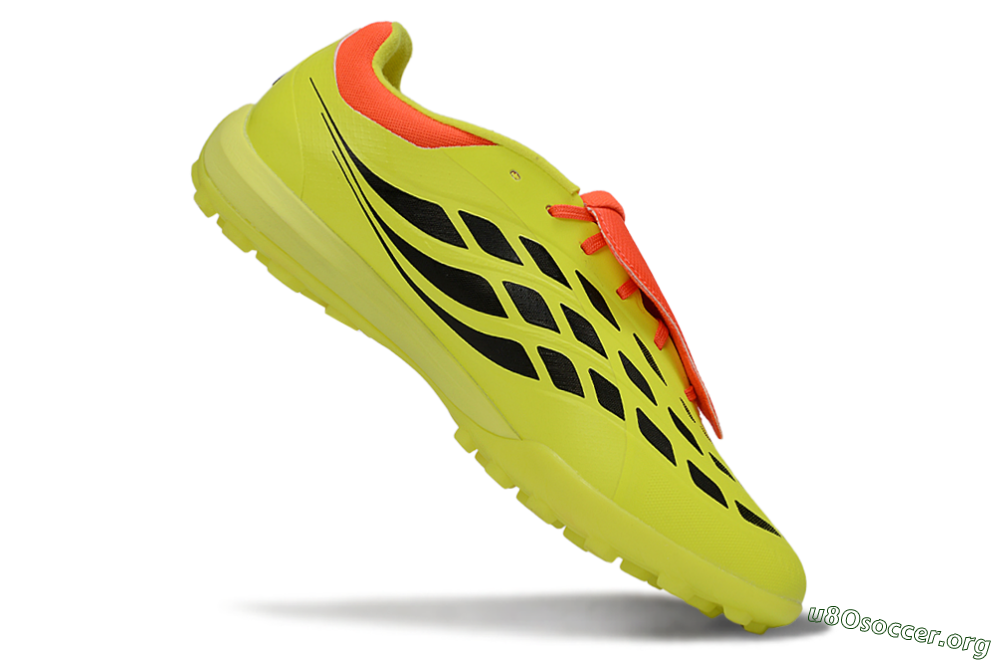 Adidas Predator 26 Elite Fold-Over Tongue TF Football Shoes - Yellow/Electric Yellow/Flame Orange 4