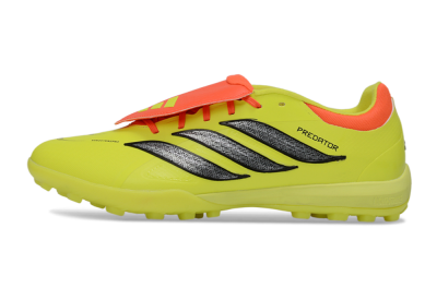 Adidas Predator 26 Elite Fold-Over Tongue TF Football Shoes - Yellow/Electric Yellow/Flame Orange