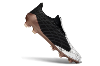 Adidas F50 Spider Elite FG Football Boots - Black/Metallic Brown/White