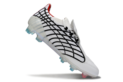 Adidas F50 Spider Elite FG Football Boots - White/Dynamic Red/Black
