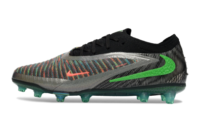 Nike Phantom 6 Elite AG Football Boots - Black/Grey/Silver