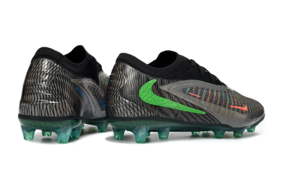 Nike Phantom 6 Elite AG Football Boots - Black/Grey/Silver