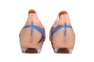 Nike Air Zoom Mercurial Vapor 16 Elite SG Football Boots - Peach/Dark Blue/Nectar Orange