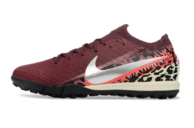 Nike Air Zoom Mercurial Vapor 16 Elite TF Football Shoes - Maroon/Crimson Red/Black