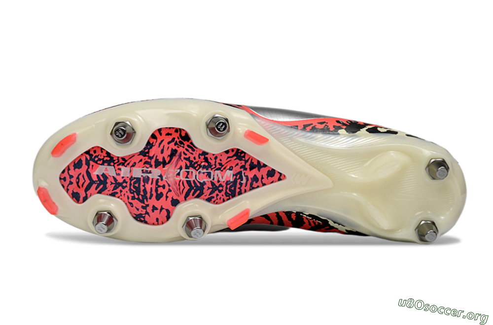 Nike Air Zoom Mercurial Vapor 16 Elite SG Football Boots - Red/Crimson Blaze/Rose Pink 6