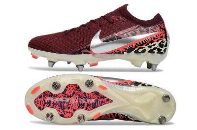 Nike Air Zoom Mercurial Vapor 16 Elite SG Football Boots - Red/Crimson Blaze/Rose Pink