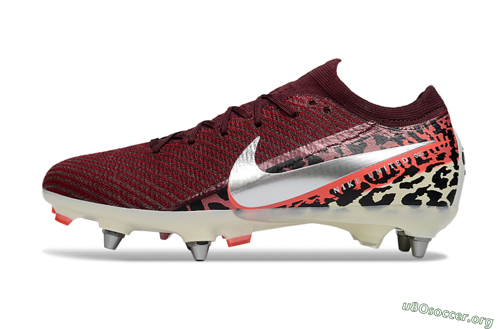 Nike Air Zoom Mercurial Vapor 16 Elite SG Football Boots - Red/Crimson Blaze/Rose Pink 3