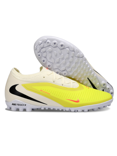 Nike Phantom 6 Elite Low TF Football Shoes - Yellow/Neon Yellow/White
