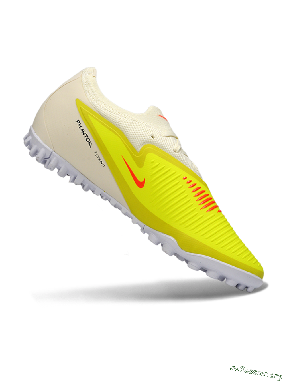 Nike Phantom 6 Elite Low TF Football Shoes - Yellow/Neon Yellow/White 4