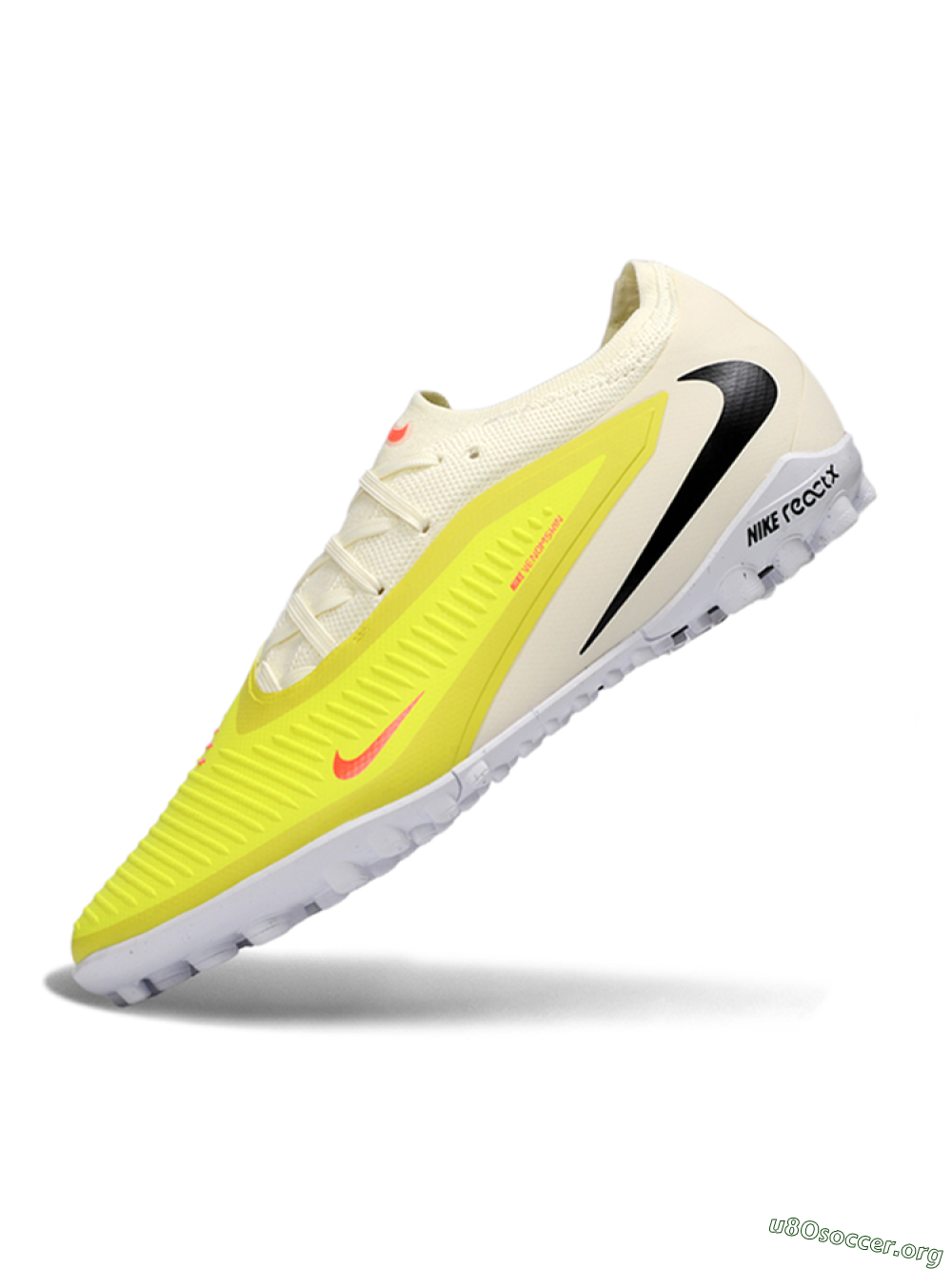 Nike Phantom 6 Elite Low TF Football Shoes - Yellow/Neon Yellow/White 5