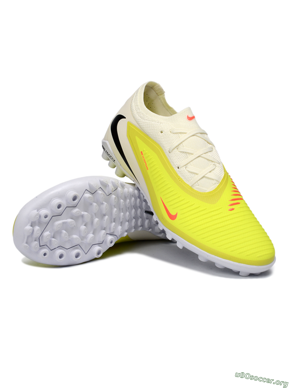 Nike Phantom 6 Elite Low TF Football Shoes - Yellow/Neon Yellow/White 0