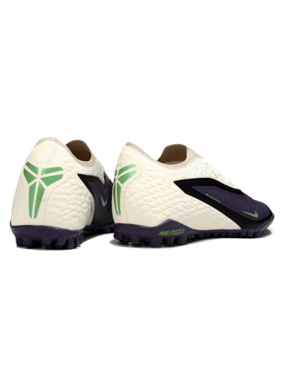 Nike Phantom 6 Elite Low TF Football Shoes - Purple/Electric Green/Off White