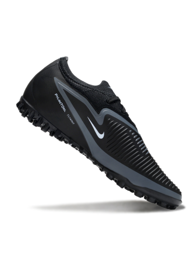 Nike Phantom 6 Elite Low TF Football Shoes - Black/Charcoal Gray/White