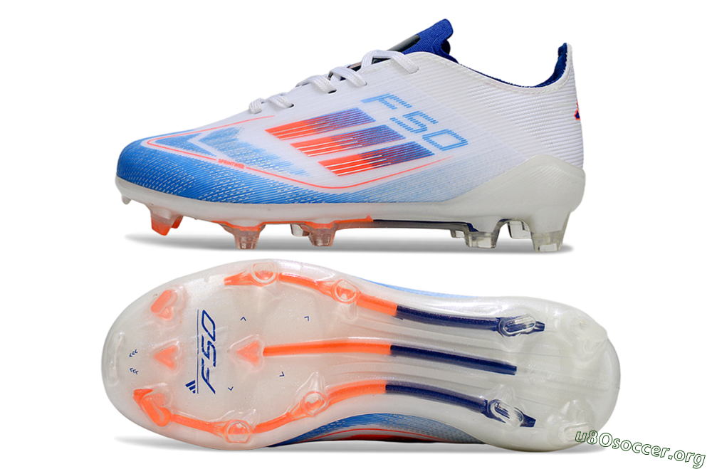Adidas F50 Elite FG Football Boots - Blue/Electric Blue/White 1