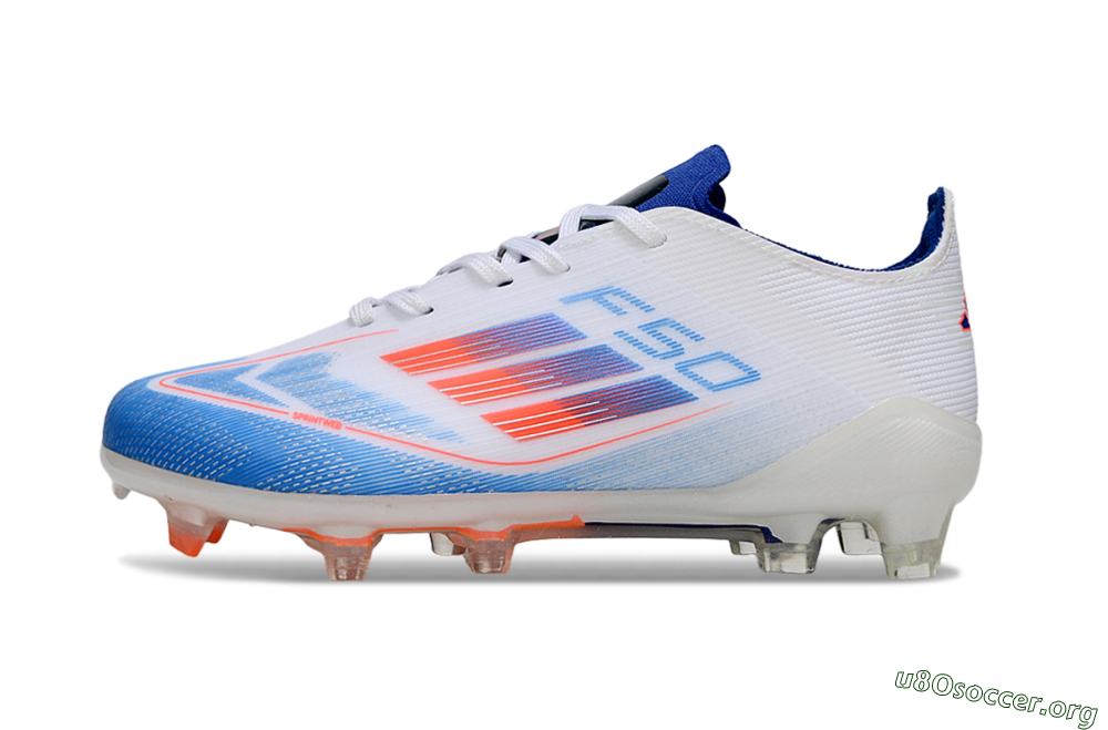 Adidas F50 Elite FG Football Boots - Blue/Electric Blue/White 2