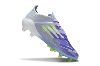 Adidas F50 Elite AG Football Boots - Purple/Lime Green/Light Blue