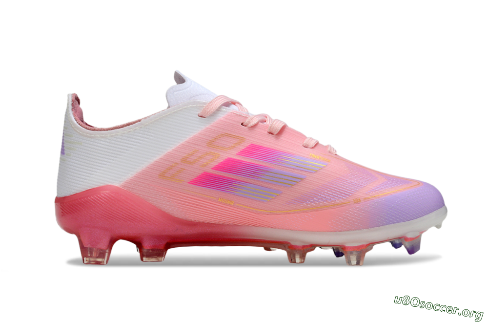 Adidas F50 Elite FG Football Boots - Pink/Pastel Dream/Sunset Glow 6