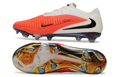 Nike Phantom 6 Elite Low FG Football Boots - Coral/Bright Orange/White