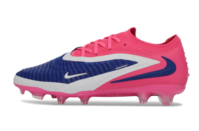 Nike Phantom 6 Elite Low FG Football Boots - Blue/Vibrant Pink/Deep Navy