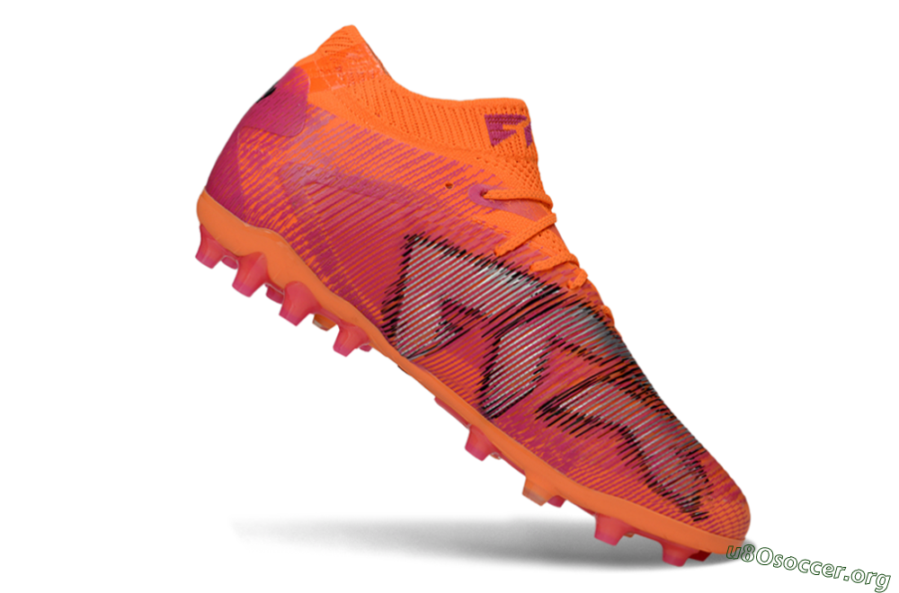 Puma Future 8 Ultimate MG Football Boots - Orange/Neon Orange/Pink Blast 4
