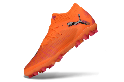 Puma Future 8 Ultimate MG Football Boots - Orange/Neon Orange/Pink Blast