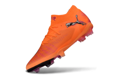 Puma Future 8 Ultimate FG Football Boots - Orange/Sunset Blaze/Crimson Canvas