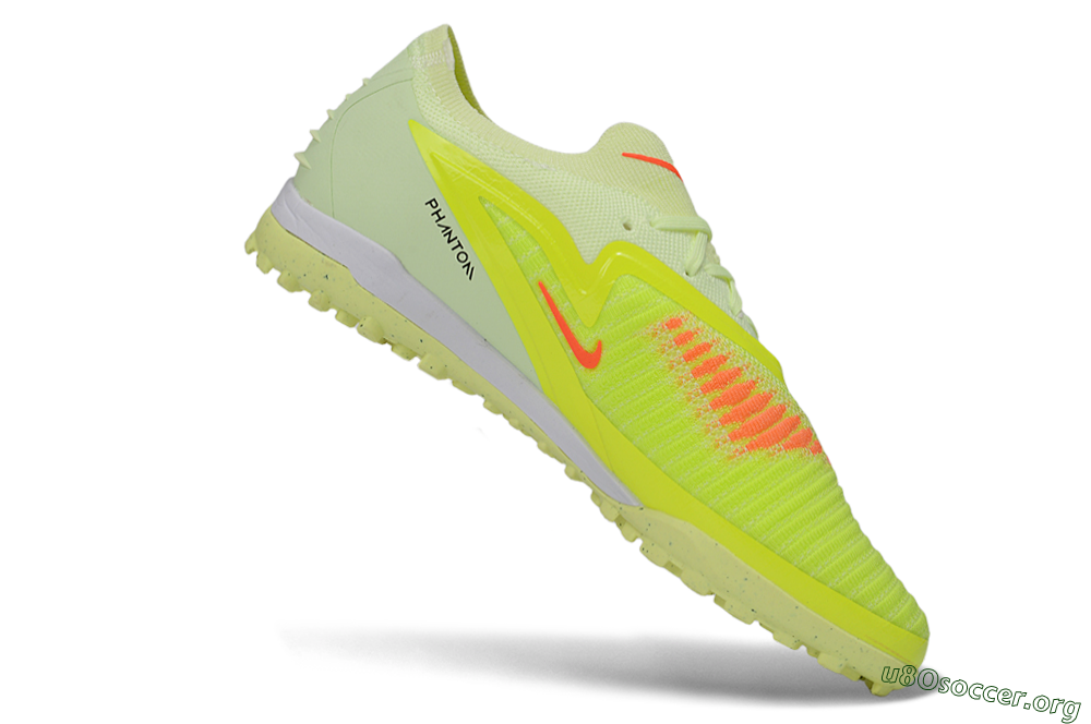 Nike Phantom 6 Elite Low TF Football Shoes - Yellow/Fluorescent Yellow/Black 4