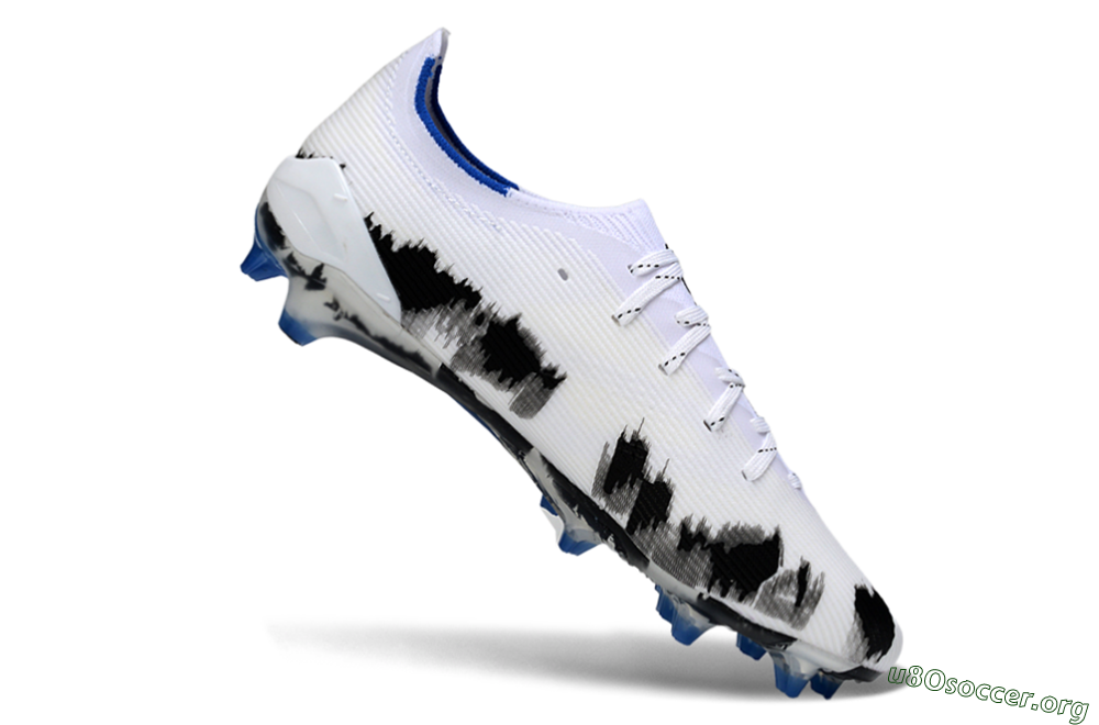 Puma Ultra Ultimate FG Football Boots - White/Electric Blue/Black 4