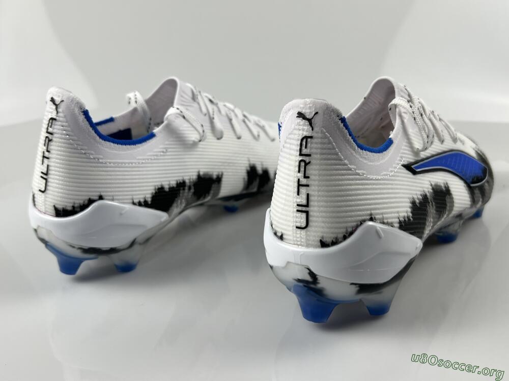 Puma Ultra Ultimate FG Football Boots - White/Electric Blue/Black