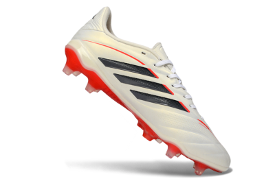 Adidas Copa Pure 2 FG Football Boots - White/Crimson Red/Jet Black