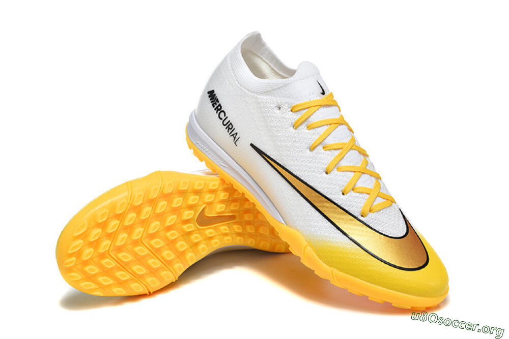 Nike Air Zoom Mercurial Vapor 16 Elite TF Football Shoes - Yellow/Sunburst Yellow/Golden Glow 4