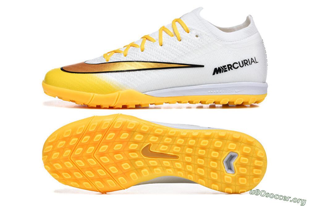 Nike Air Zoom Mercurial Vapor 16 Elite TF Football Shoes - Yellow/Sunburst Yellow/Golden Glow 1