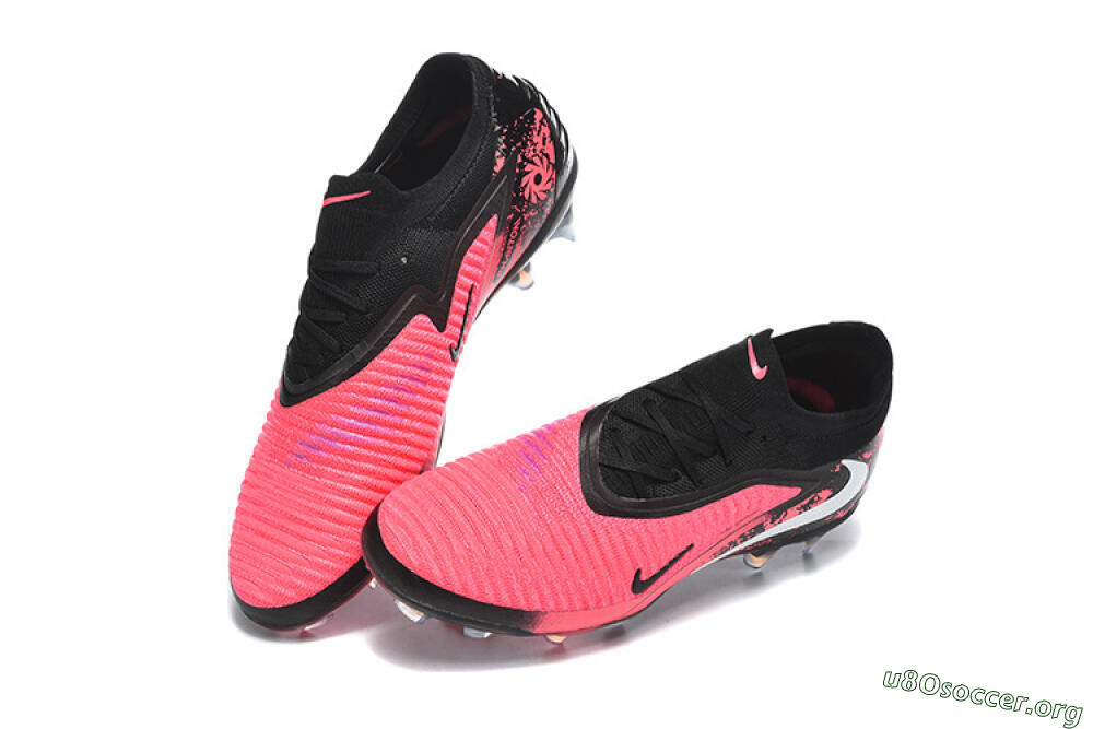 Nike Phantom 6 Elite Low FG Football Boots - Pink/Electric Pink/Black 6