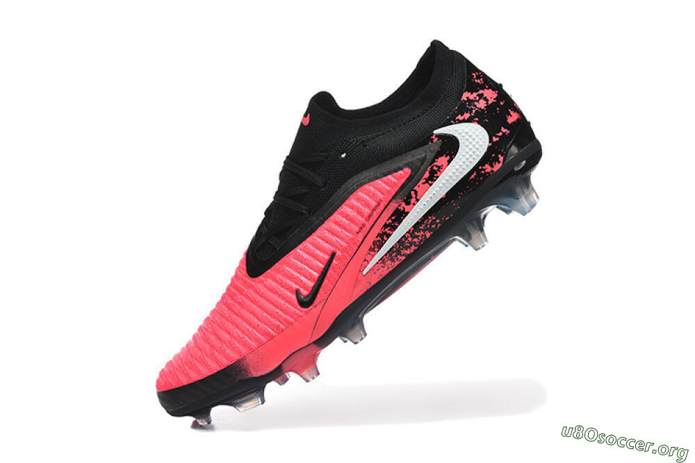 Nike Phantom 6 Elite Low FG Football Boots - Pink/Electric Pink/Black 8