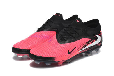 Nike Phantom 6 Elite Low FG Football Boots - Pink/Electric Pink/Black