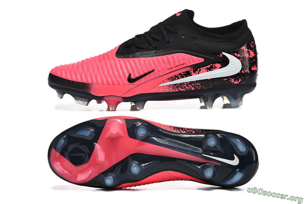Nike Phantom 6 Elite Low FG Football Boots - Pink/Electric Pink/Black 1